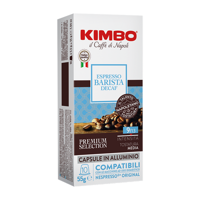Kimbo Espresso Barista Decaf - 10 cups