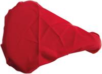 FAHRER Saddle cover kappe red
