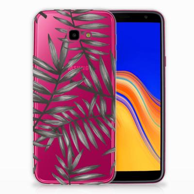 Samsung Galaxy J4 Plus (2018) | TPU Case | Leaves Grey Samsung Galaxy J4 Plus (2018) | TPU Case | Leaves Grey