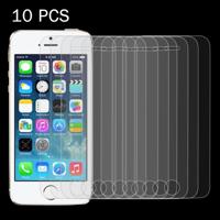 10 stuks voor iPhone SE & 5 & 5S & 5C 0 26 mm 9H oppervlakte hardheid 2.5D explosieveilige getemperd glas scherm Film