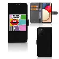 Samsung Galaxy A03s | Wallet Case | met Pasjes | Popart Princess
