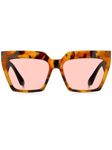 ETRO lunettes de soleil à monture papillon - Noir