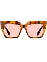 ETRO lunettes de soleil à monture papillon - Noir - thumbnail