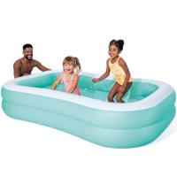 Intex opblaasbaar zwembad family pool mandarin