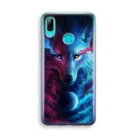 Where Light And Dark Meet: Huawei P Smart (2019) Transparant Hoesje