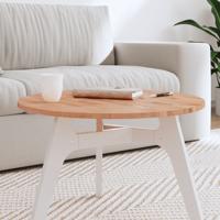 Tafelblad rond Ø60x1,5 cm massief beukenhout