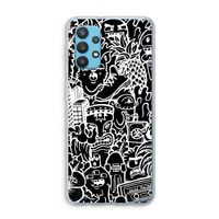 Vexx Black Mixtape: Samsung Galaxy A32 4G Transparant Hoesje