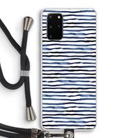 Verrassende lijnen: Samsung Galaxy S20 Plus Transparant Hoesje met koord