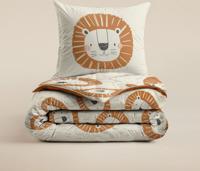 Zelesta Zelesta Comfort Kids Lucky Lion 140x200 - Kinderdekbedovertrek - Wasbaar Hoesloos All Year Dekbed
