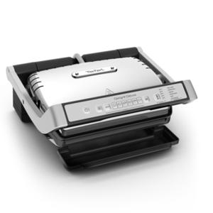 Tefal GC707D Contactgrill Elektrisch RVS, Zwart