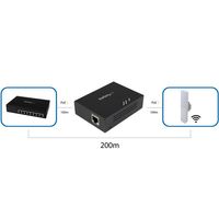 StarTech.com 1 poorts Gigabit PoE+ Extender 802.3at en 802.3af 100m Power over Ethernet Repeater - thumbnail