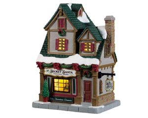 The secret santa christmas shoppe LED - LEMAX