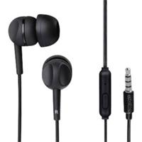 Thomson EAR3005BK In Ear oordopjes Kabel Zwart Headset - thumbnail