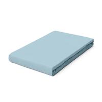 Schlafgut Schlafgut Pure Jersey Hoeslaken M - 120x200 - 130x220 536 Blue Light