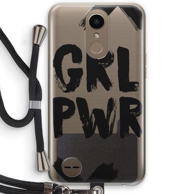 Girl Power #2: LG K10 (2017) Transparant Hoesje met koord
