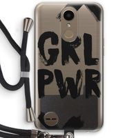 Girl Power #2: LG K10 (2017) Transparant Hoesje met koord