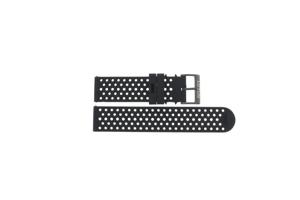 Horlogeband Smartwatch Lotus 50012-3 / BC10958 Kunststof/Plastic Zwart 22mm