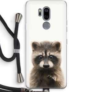 Rocco: LG G7 Thinq Transparant Hoesje met koord