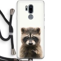 Rocco: LG G7 Thinq Transparant Hoesje met koord