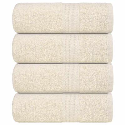 Gastendoekjes 4 st 30x50 cm 360 g/m 100% katoen crmekleurig