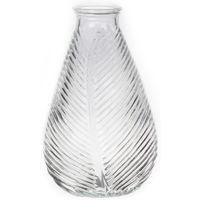 Bloemenvaas - helder - transparant glas - D14 x H23 cm - thumbnail