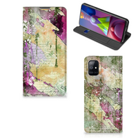 Bookcase Samsung Galaxy M51 Letter Painting