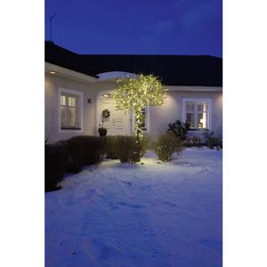 Konstsmide 3610-140 Micro-lichtketting Buiten werkt op het lichtnet Aantal lampen 40 LED Warmwit Verlichte lengte: 6.24 m