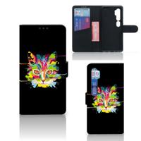 Xiaomi Mi Note 10 Pro Leuk Hoesje Cat Color Xiaomi Mi Note 10 Pro Leuk Hoesje Cat Color