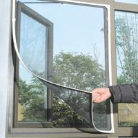 Vliegen bug Mosquito netto deur venster netto verrekening mesh Schermgordijn beschermer Flyscreen insect DIY grootte: 1.3 x 1.5 cm (grijs)