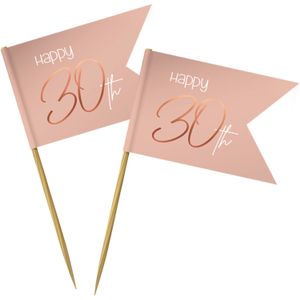 Prikkers 30 Jaar Elegant Blush (36st)