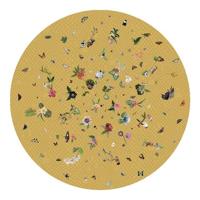 Moooi Carpets Garden of Eden vloerkleed Ø250 polyamide geel