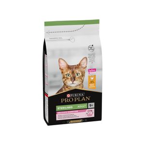 Purina Sterilised OPTIDigest droogvoer voor kat 1,5 kg Volwassen Kip