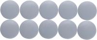 Maul Solid whiteboard magneet 600gr 10 stuks grijs