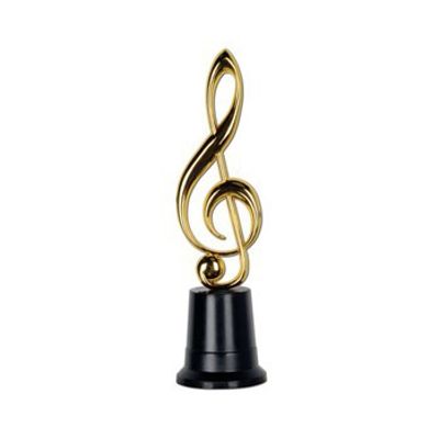 Muziek award goud 23 cm
