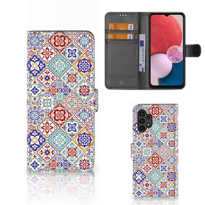 Samsung Galaxy A13 (4G) Bookcase Tiles Color