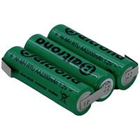 Beltrona RTU3AAZ Accupack Aantal cellen: 3 Batterijgrootte: AA (penlite) Z-soldeerlip NiMH 3.6 V 2200 mAh