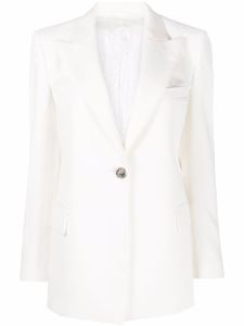 Philipp Plein blazer à ornements en cristal - Blanc