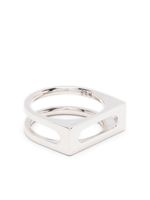 Tom Wood bague Single Cage - Argent - thumbnail