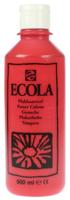 Talens Ecola plakkaatverf flacon van 500 ml, scharlaken