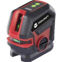 TOOLCRAFT Kruislijnlaser Groene laser, Zelfnivellerend Reikwijdte (max.): 30 m