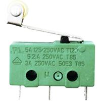 TRU COMPONENTS TC-9134620 Microschakelaar 250 V/AC 5 A 1x aan/(aan) Moment 1 stuk(s)