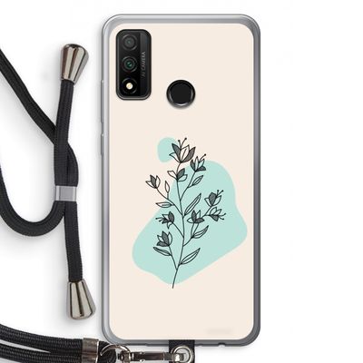 Violets are blue: Huawei P Smart (2020) Transparant Hoesje met koord