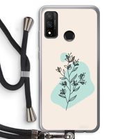 Violets are blue: Huawei P Smart (2020) Transparant Hoesje met koord