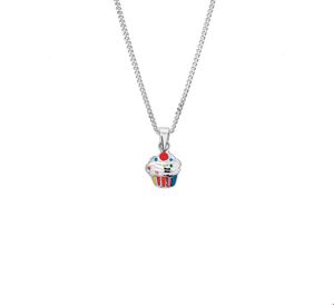 TFT Zilveren Ketting Cupcake 1,4 mm 36 + 4 cm