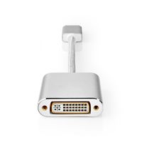 Nedis CCTB37250AL02 video kabel adapter 0,2 m DisplayPort DVI-D Zilver - thumbnail