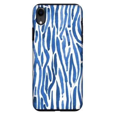 Blauwe nerven: iPhone XR Tough Case