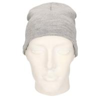 Myrtle Beach Beanie wintermuts - lichtgrijs - voor volwassenen - Acryl - dubbel laags