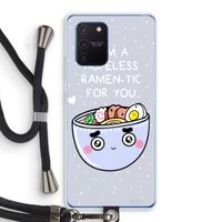 I'm A Hopeless Ramen-Tic For You: Samsung Galaxy Note 10 Lite Transparant Hoesje met koord