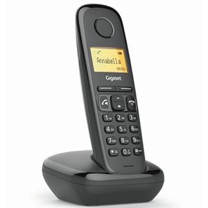 Gigaset A270 Analoge-/DECT-telefoon Nummerherkenning Zwart