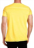 Rusty Neal - Heren T-shirt Geel - 15045 - thumbnail